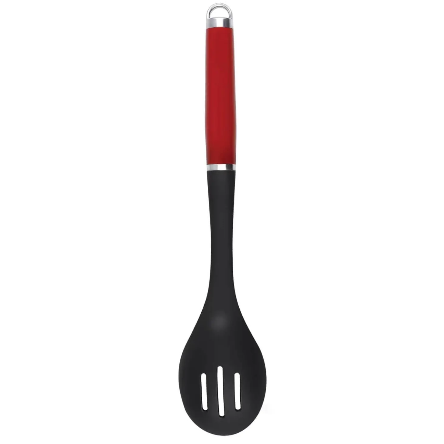 KitchenAid Utensils Plastic Slotted Spoon - Empire Red