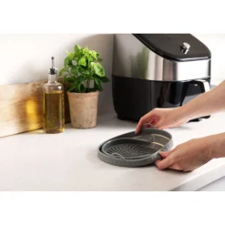 KitchenCraft Collapsible Silicone Air Fryer Liner - Round