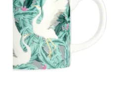 KitchenCraft Espresso Mug - Exotic Cranes