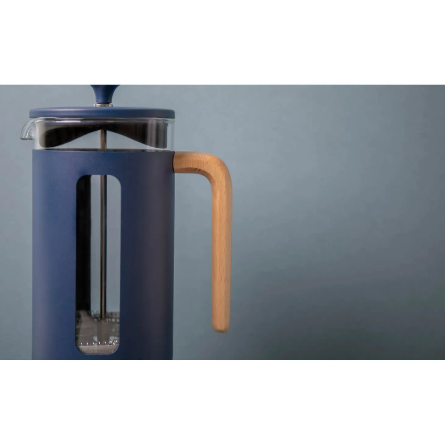 La Cafetiere Pisa 8-Cup Cafetiere - Navy