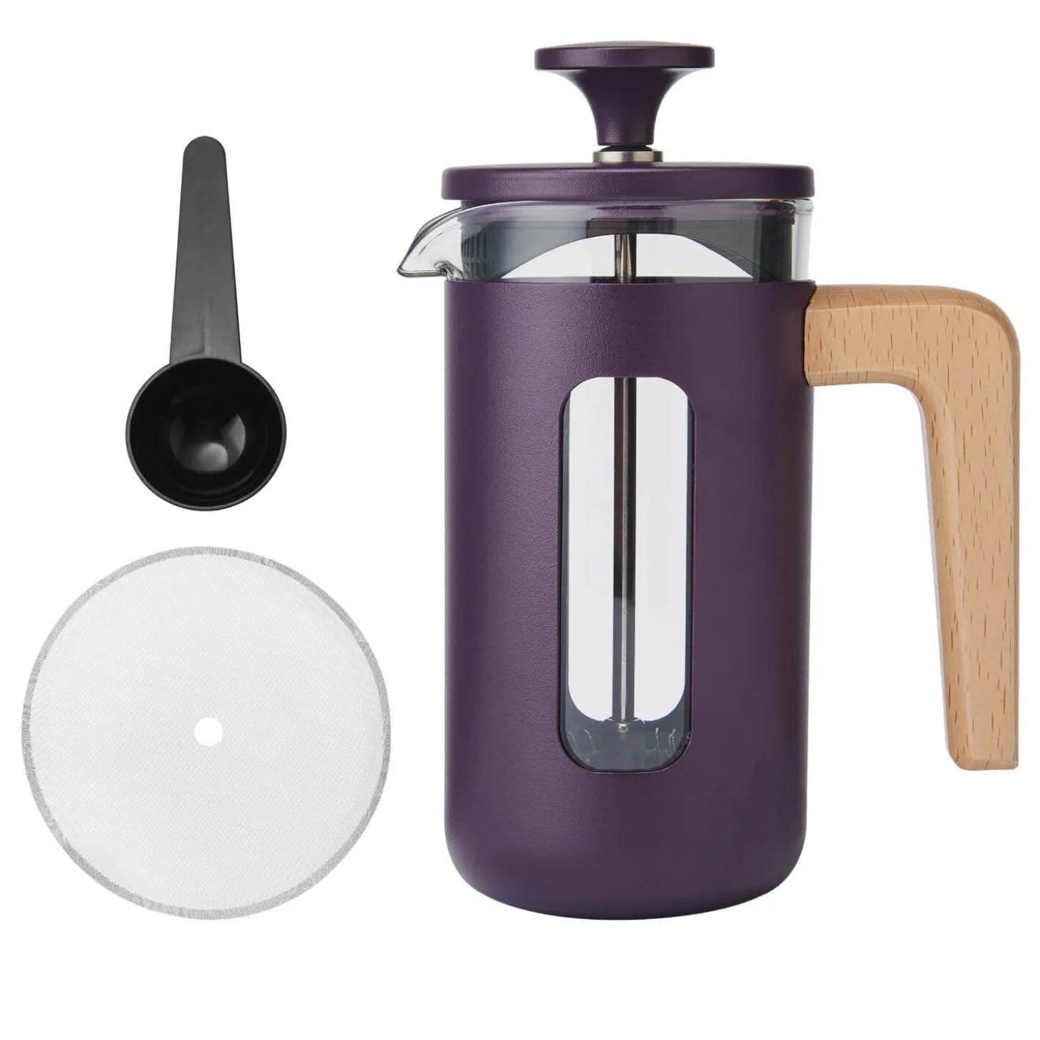 La Cafetière Pisa 3-Cup Cafetière - Purple