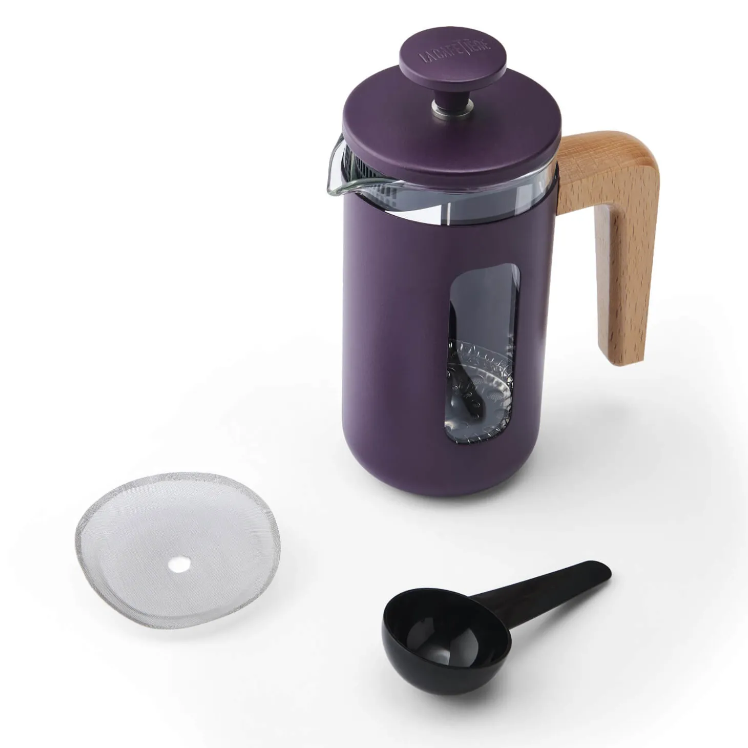 La Cafetière Pisa 3-Cup Cafetière - Purple