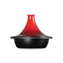 Le Creuset Cast Iron 31cm Round Tagine - Cerise
