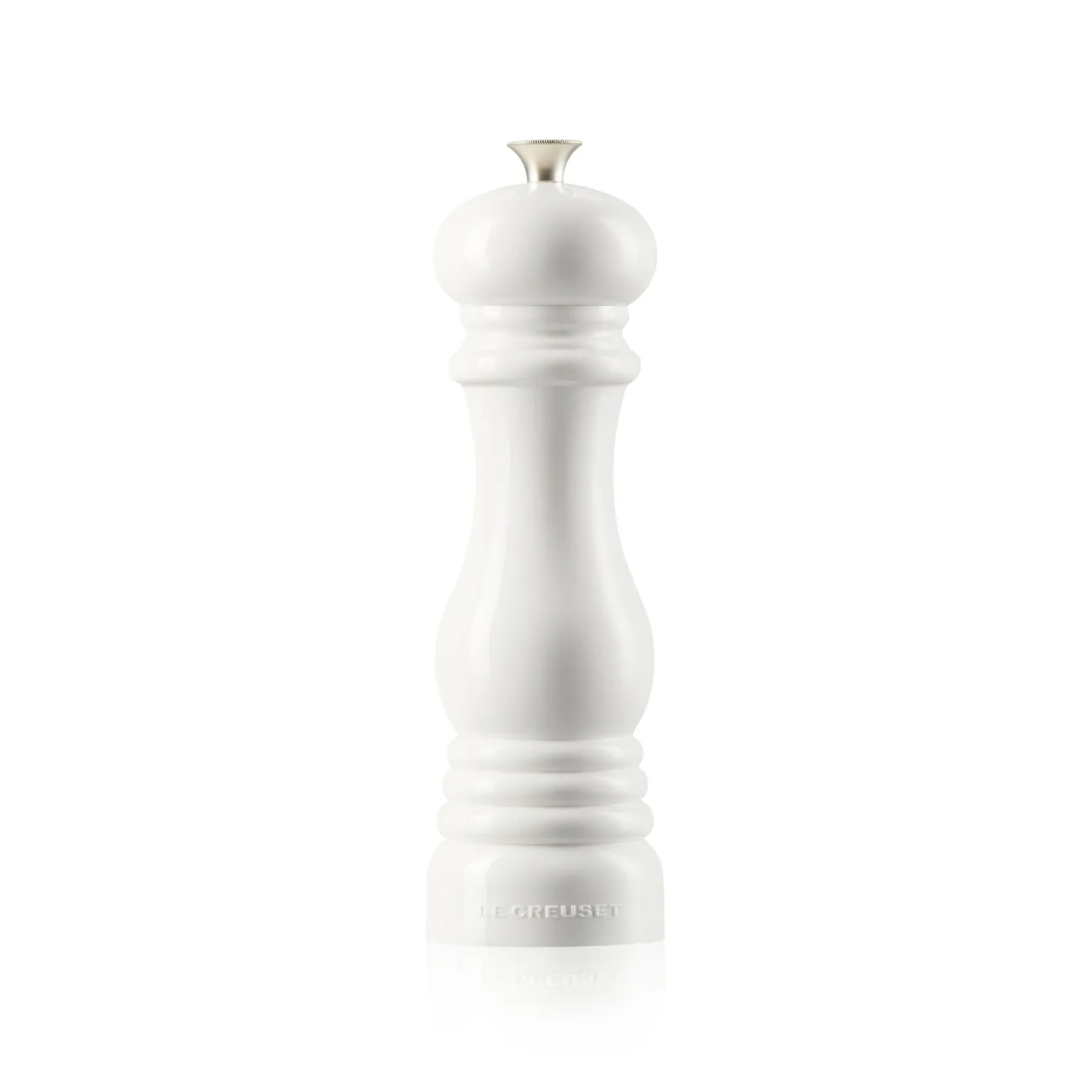 Le Creuset Classic Pepper Mill - White