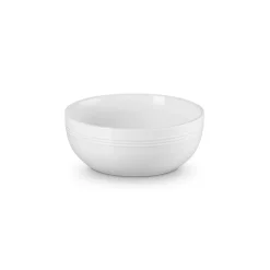 Le Creuset 16cm Stoneware Coupe Cereal Bowl - White
