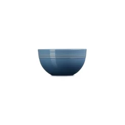 Le Creuset 12cm Stoneware Round Coupe Snack Bowl - Chambray