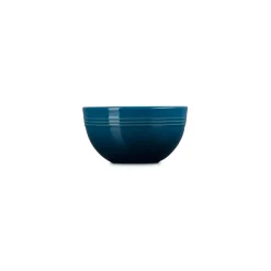 Le Creuset 12cm Stoneware Round Coupe Snack Bowl - Deep Teal