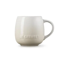 Le Creuset 320ml Stoneware Coupe Sphere Mug - Meringue