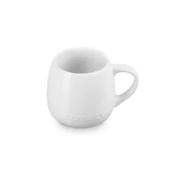Le Creuset 320ml Stoneware Coupe Sphere Mug - White
