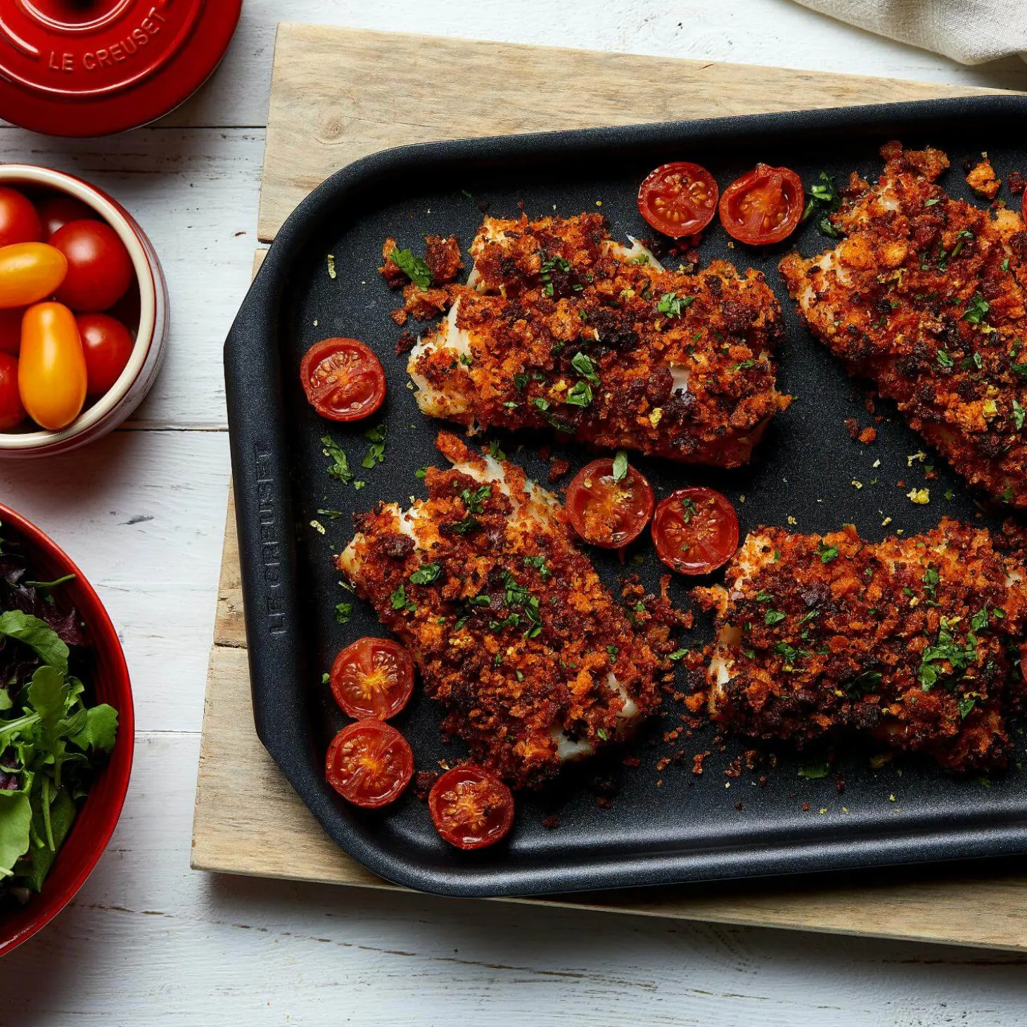 Le Creuset Non-Stick Ovenware Medium Rectangular Tray