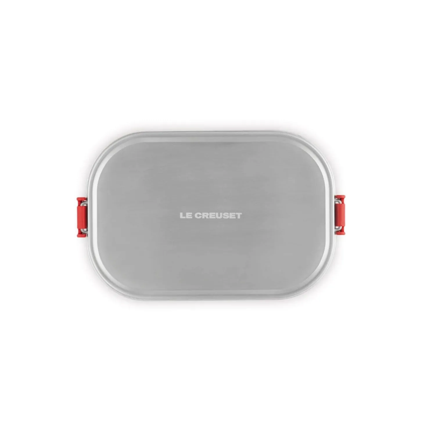 Le Creuset 'On The Go' Stainless Steel 900ml Rectangular Lunch Box - Cerise