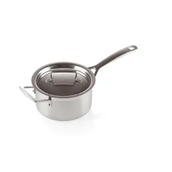 Le Creuset 3-Ply Stainless Steel Saucepan - 18cm
