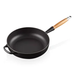 Le Creuset Signature Cast Iron 28cm Saute Pan - Satin Black