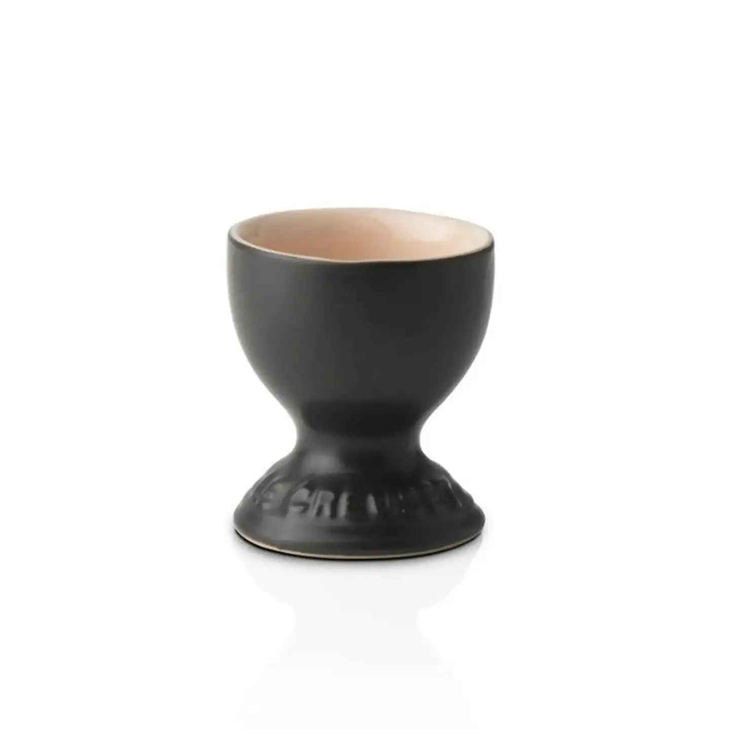 Le Creuset Stoneware Egg Cup - Satin Black