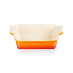 Le Creuset Stoneware Heritage 19cm Rectangular Deep Dish - Volcanic