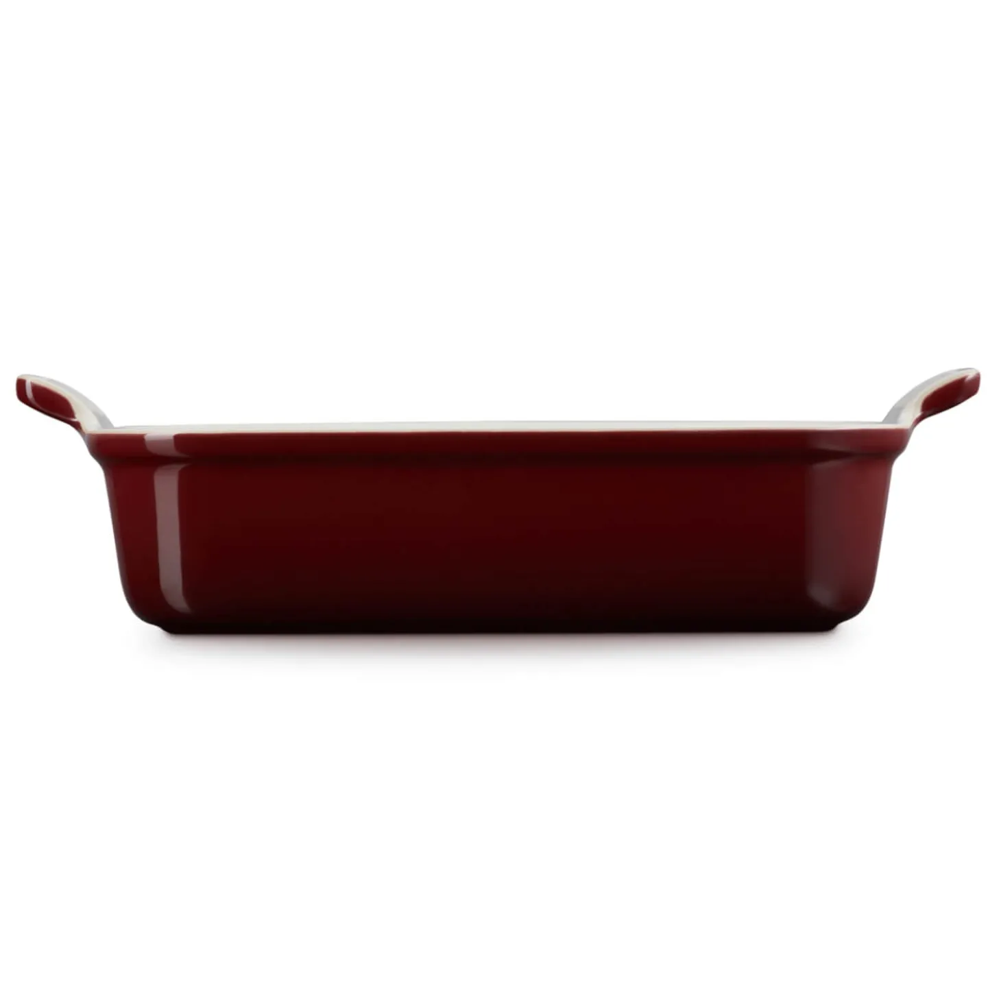 Le Creuset Stoneware Heritage 26cm Rectangular Deep Dish - Garnet