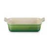 Le Creuset Stoneware Heritage 26cm Rectangular Dish - Bamboo Green