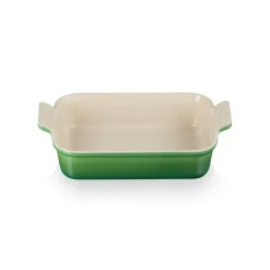 Le Creuset Stoneware Heritage 26cm Rectangular Dish - Bamboo Green
