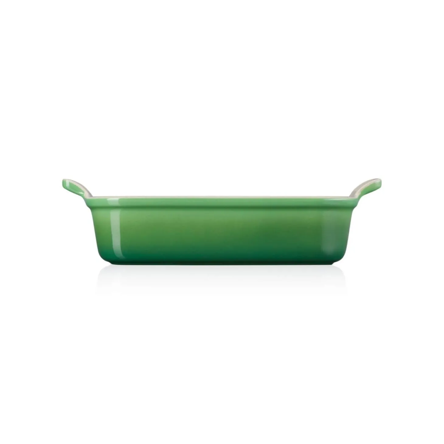 Le Creuset Stoneware Heritage 26cm Rectangular Dish - Bamboo Green