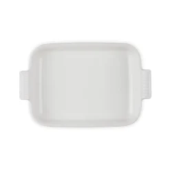 Le Creuset Stoneware Heritage 32cm Rectangular Deep Dish - Meringue