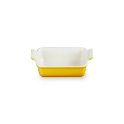 Le Creuset Stoneware Heritage 19cm Rectangular Deep  Dish - Nectar