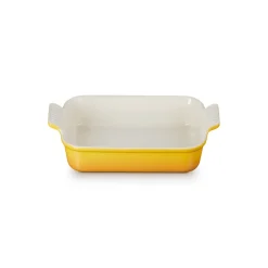 Le Creuset Stoneware Heritage 26cm Rectangular Deep  Dish - Nectar