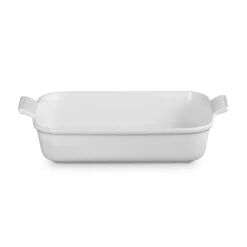 Le Creuset Stoneware Heritage 32cm Rectangular Deep Dish - White