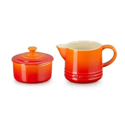 Le Creuset Stoneware Milk & Sugar Set - Volcanic