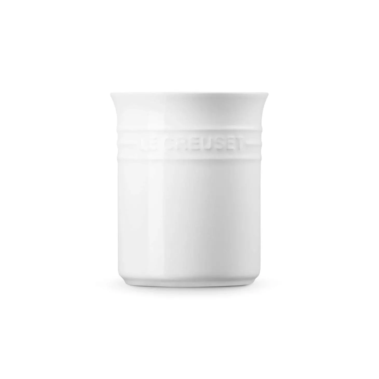 Le Creuset Stoneware Small Utensil Jar - White