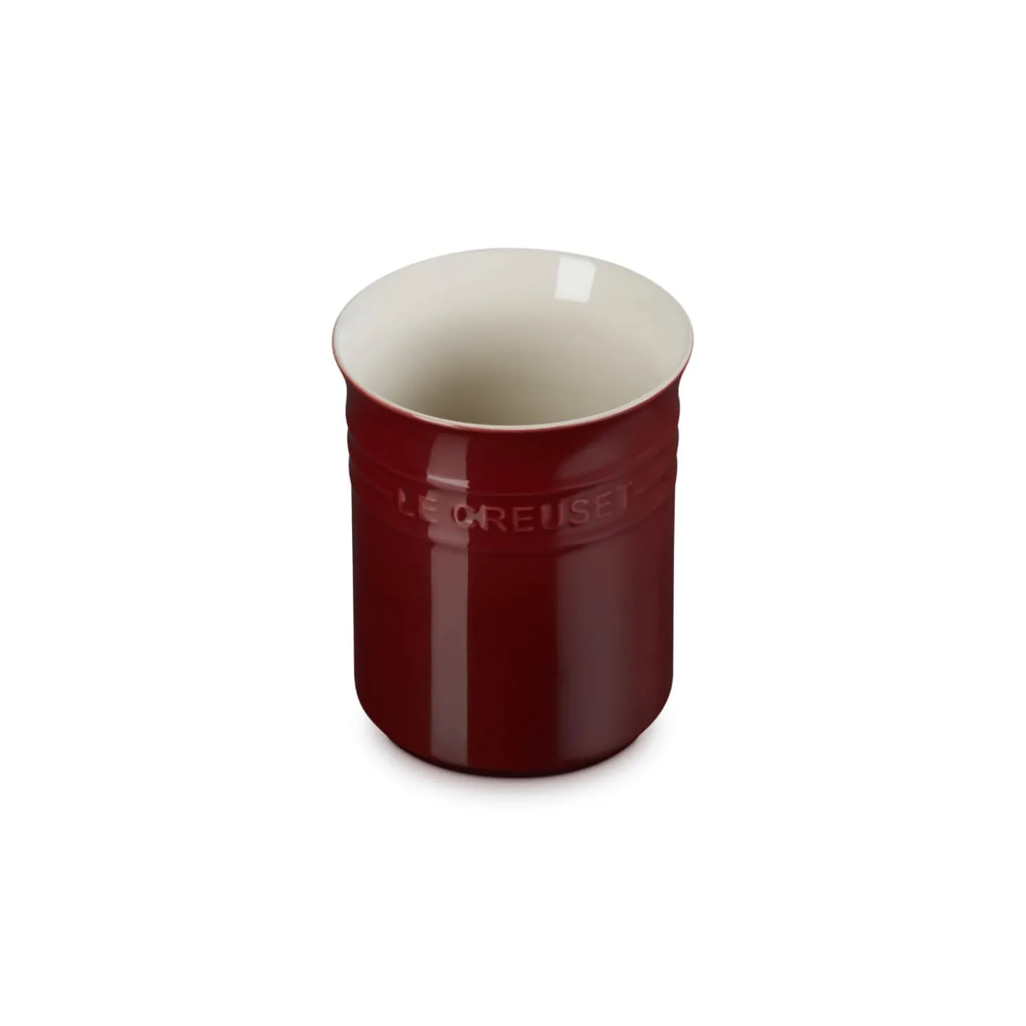 Le Creuset Stoneware Small Utensil Jar - Garnet
