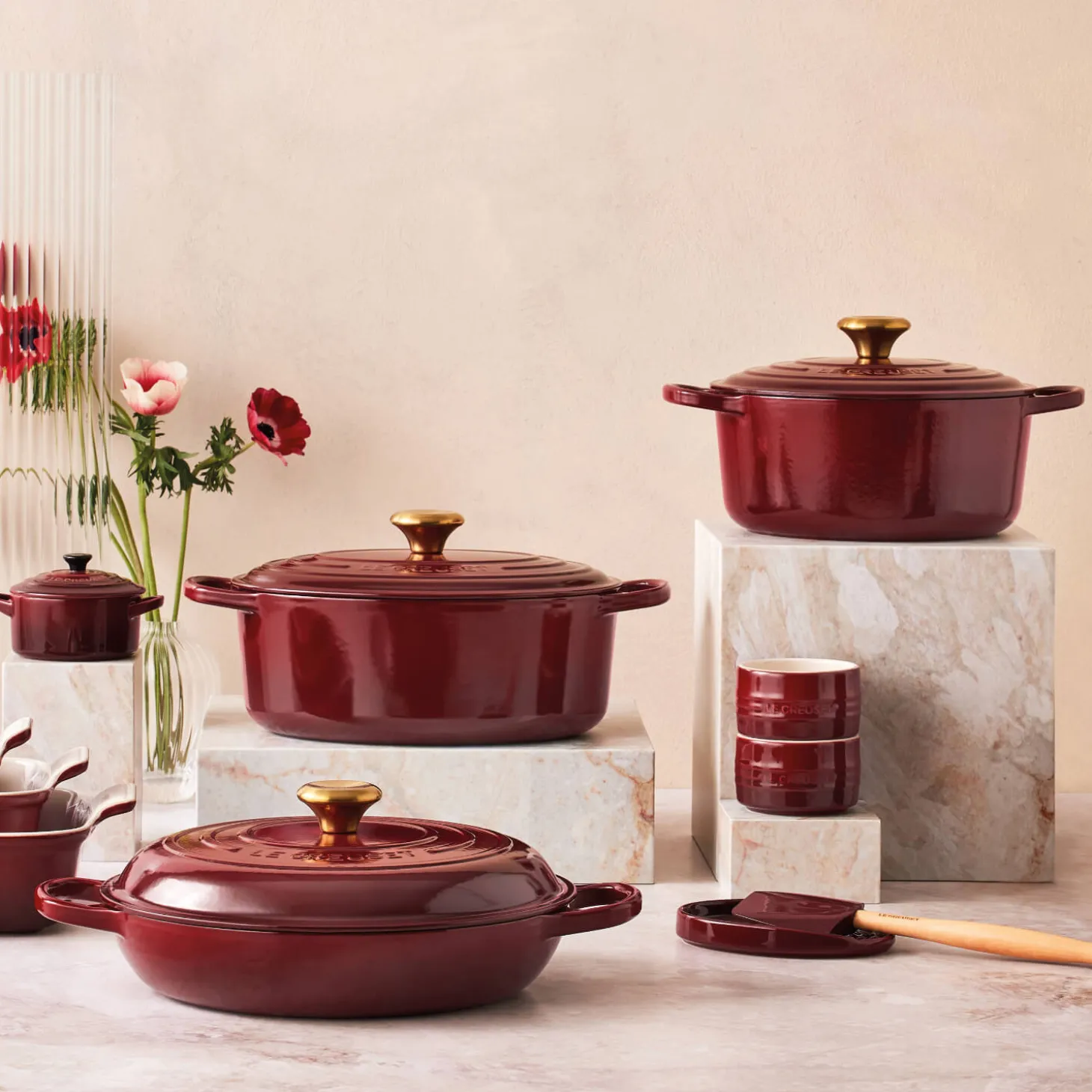 Le Creuset Stoneware Stackable Ramekin - Garnet