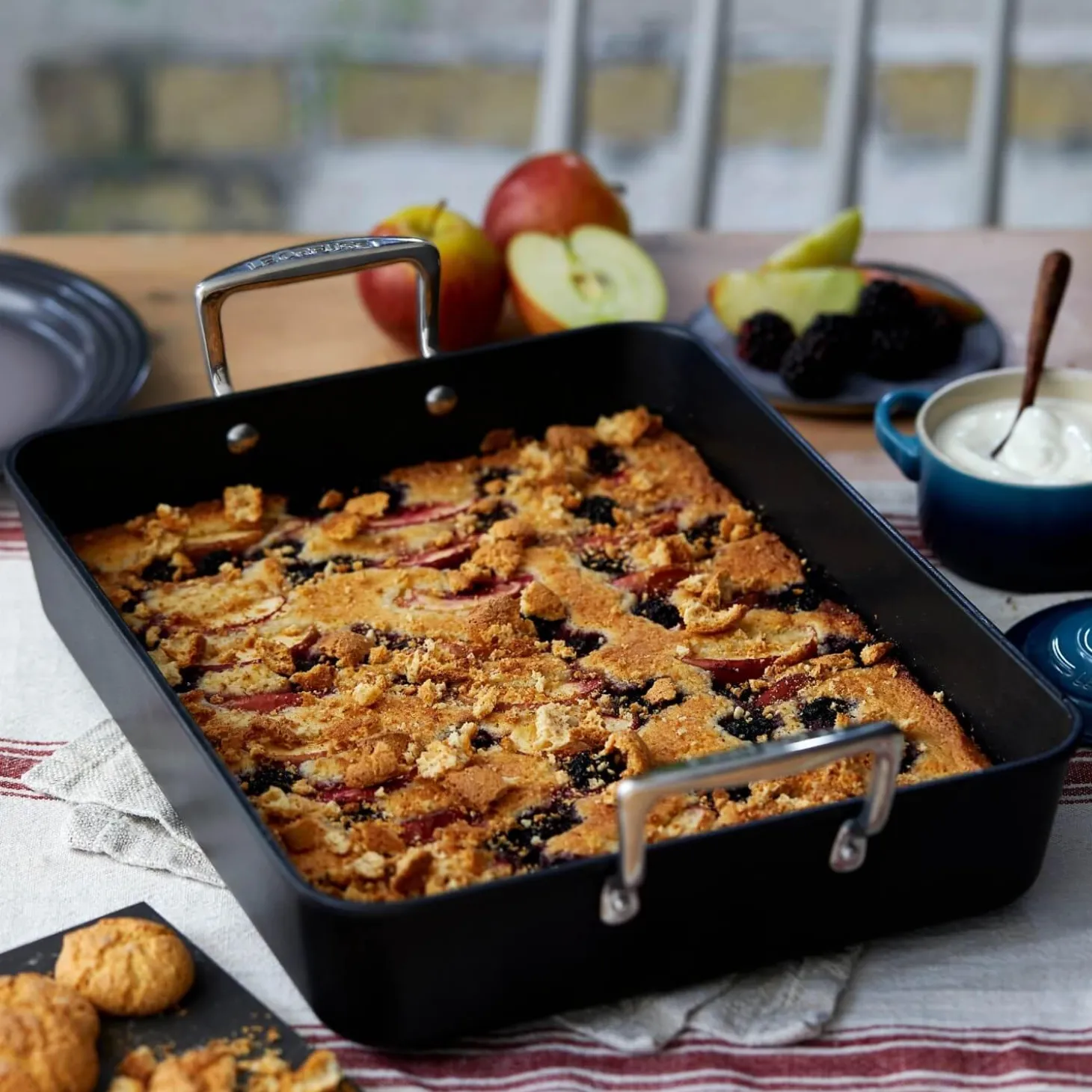 Le Creuset Toughened Non-Stick Rectangular Roaster - 35cm