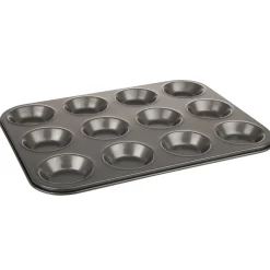 Luxe Bakeware Non-Stick Bun Pan - 12 Cup