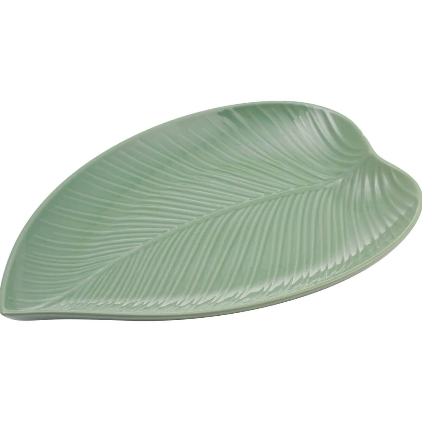 Mason Cash In The Forest Large Leaf Platter