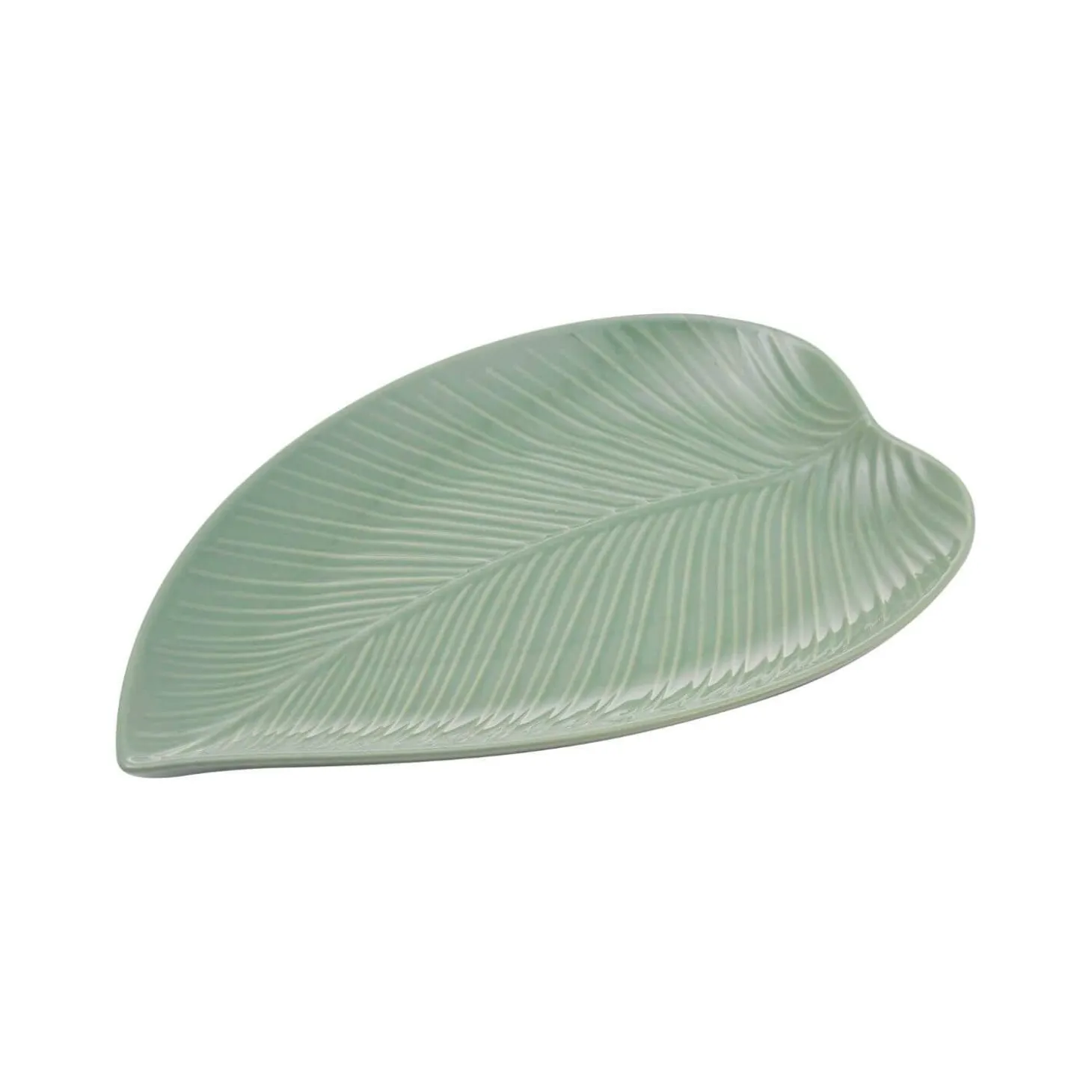 Mason Cash In The Forest Small Leaf Platter