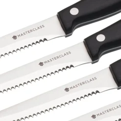 MasterClass Deluxe Steak Knife Set - 6 Piece