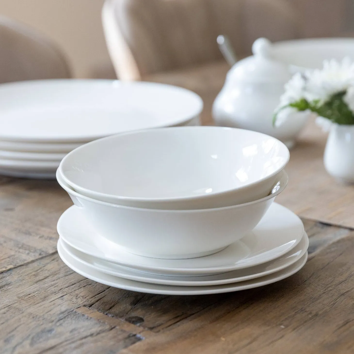 Maxwell & Williams Cashmere Bone China Rim Dinner Plate - 27.5cm