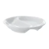 Maxwell & Williams White Basics Round Divided Sauce Dish - 10cm