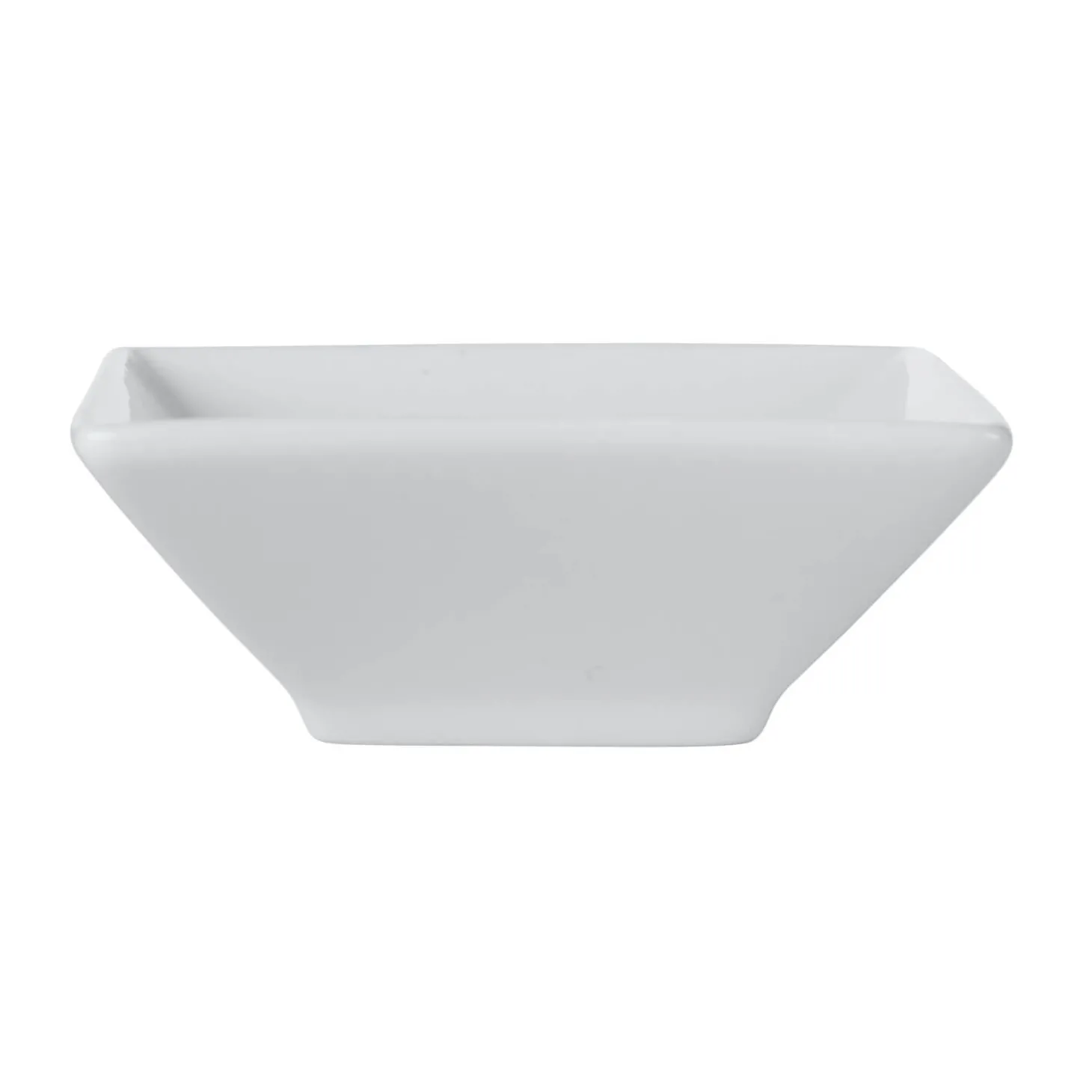 Maxwell & Williams White Basics Square Footed Sauce Dish - 7.5cm