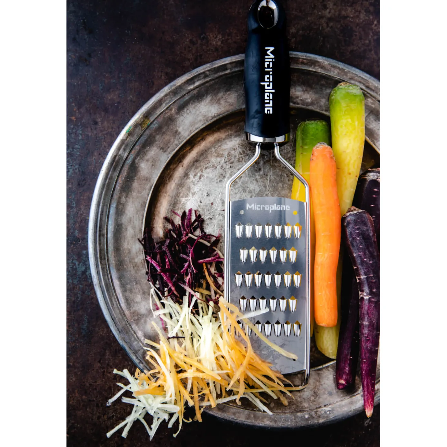 Microplane Gourmet Series Julienne Grater - Black