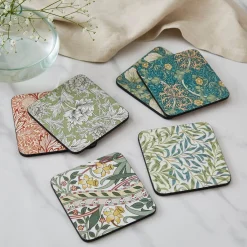 Morris & Co Set of 6 Coasters - Assorted