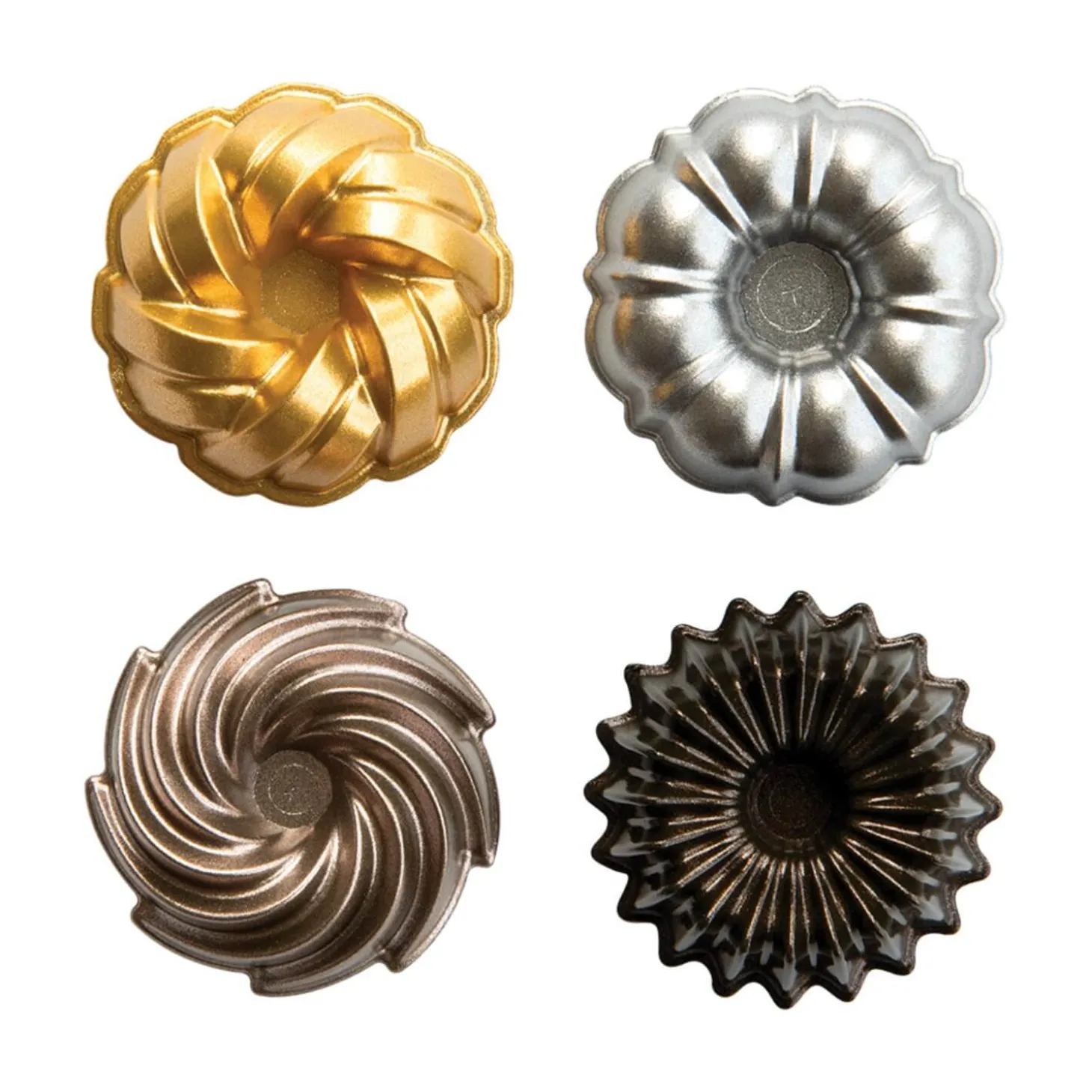 Nordic Ware Set of 4 Bundt Magnets