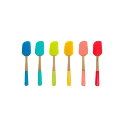 Pebbly Bamboo & Silicone Flexible Spatula - Assorted