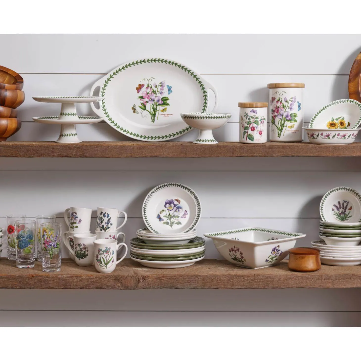 Portmeirion Botanic Garden Breakfast Cup & Saucer - Assorted
