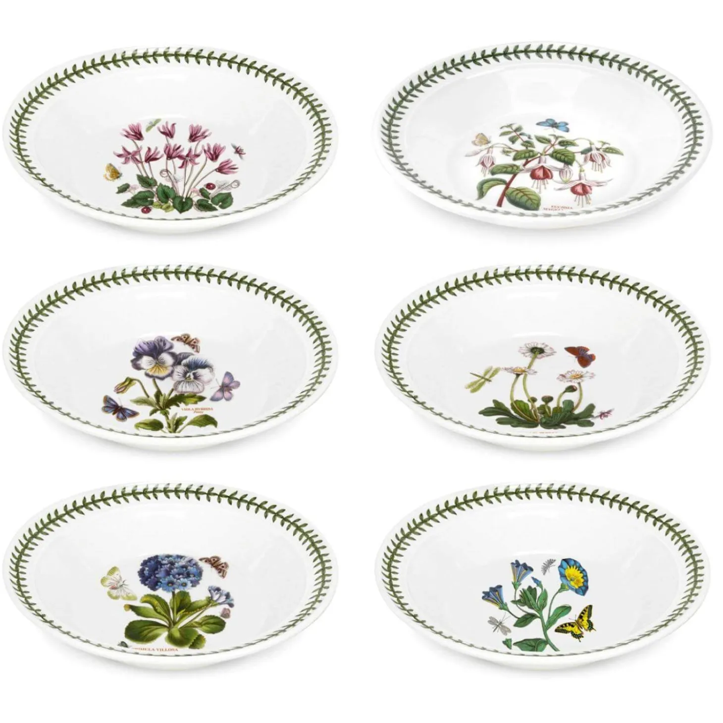 Portmeirion Botanic Garden 8" Soup Plate - Assorted