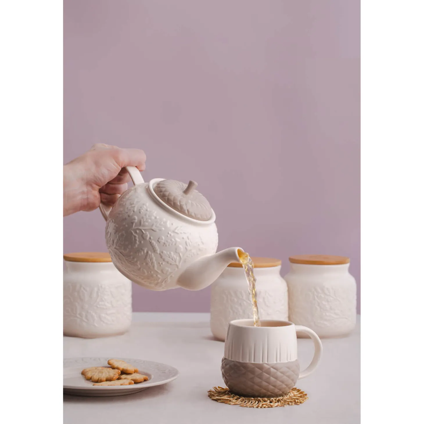 Price & Kensington Acorn Coffee Storage Jar