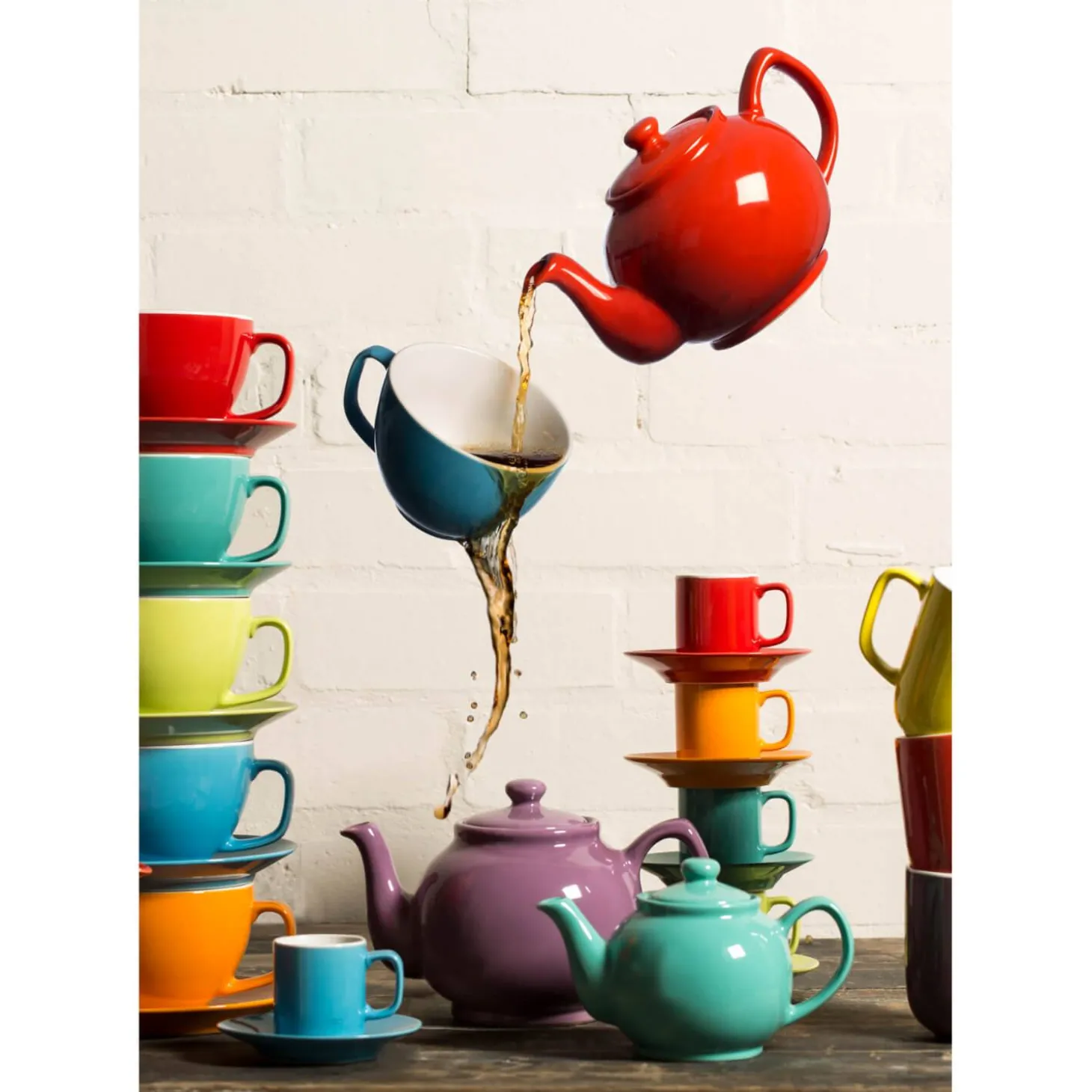 Price & Kensington Stoneware 2 Cup Teapot - White