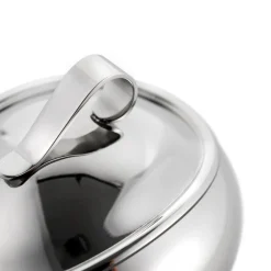 Robert Welch Drift 18|10 Mirror Polished Stainless Steel 150ml Sugar Pot with Lid