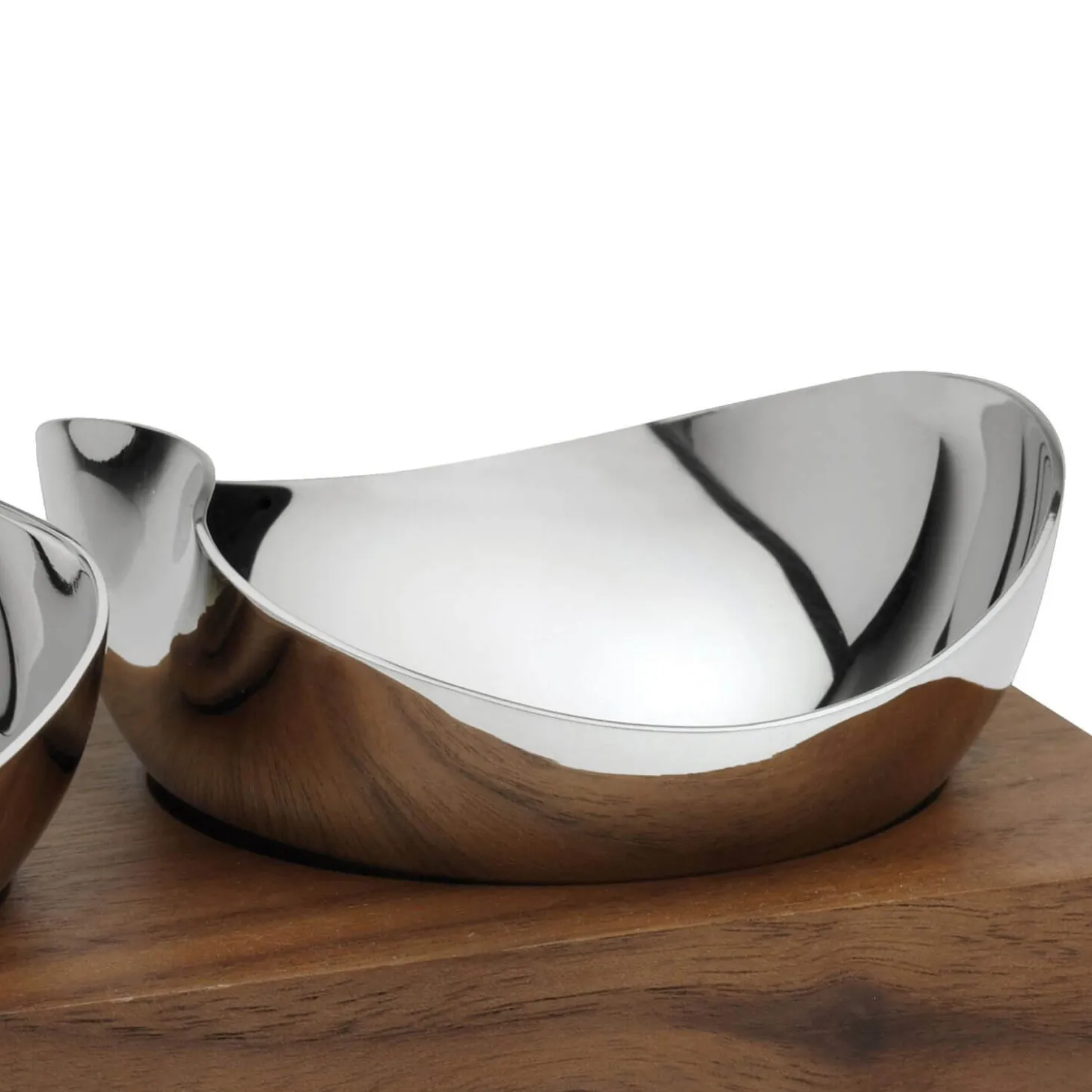 Robert Welch Drift Pinch Pot Set with Walnut Base