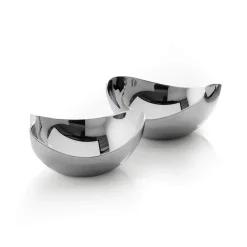 Robert Welch Drift Pinch Pot Set with Walnut Base